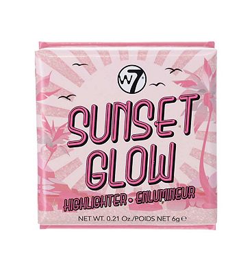 W7 Sunset Glow  Highlighter 6g