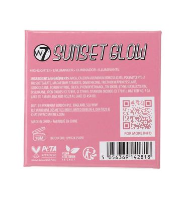 W7 Sunset Glow Highlighter 6g (5)