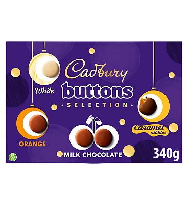 Cadburys Buttons Selection Box 340g