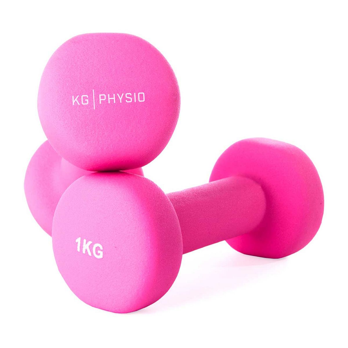 Kg Physio 1Kg Dumbbells Pink