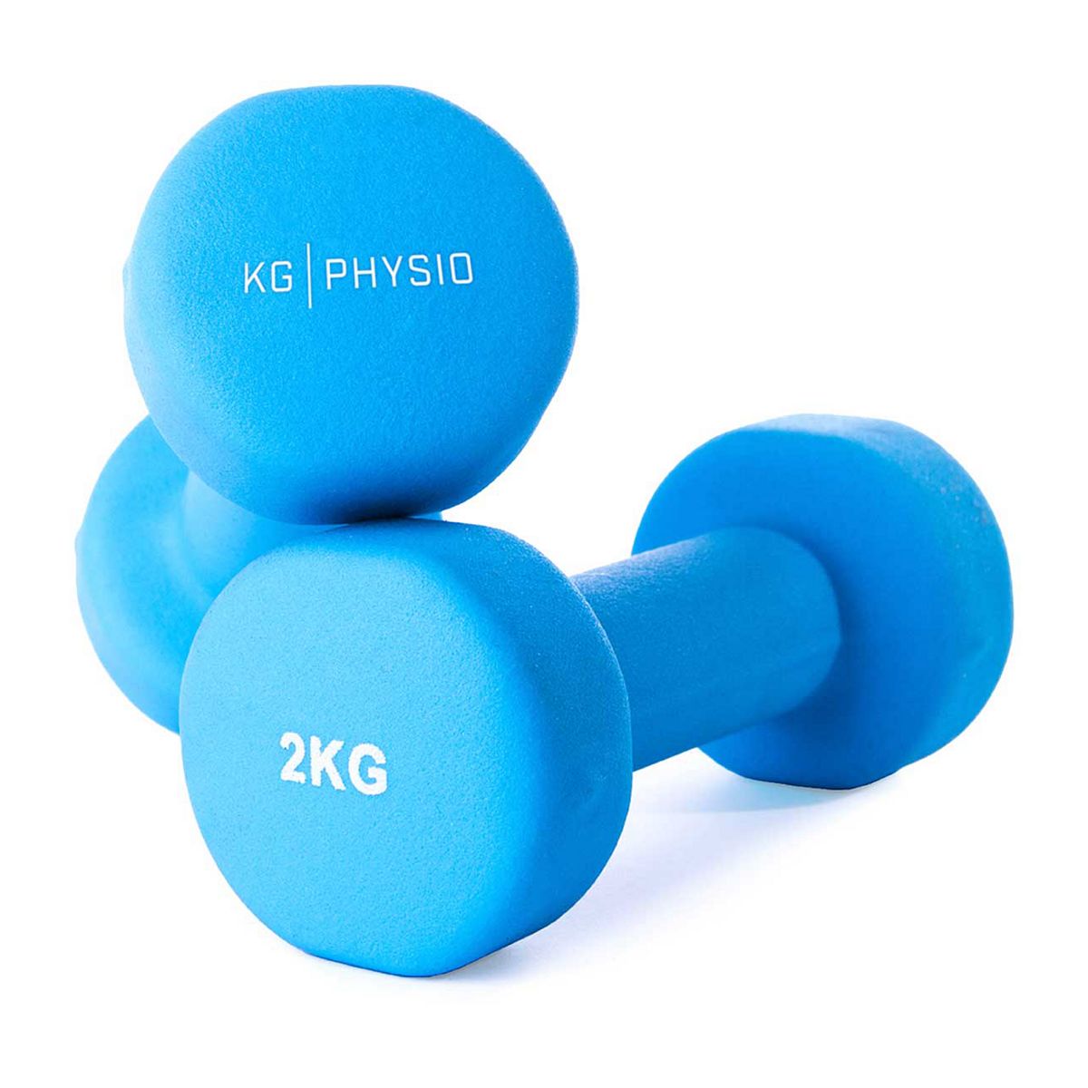 Kg Physio 2Kg Dumbbells Blue