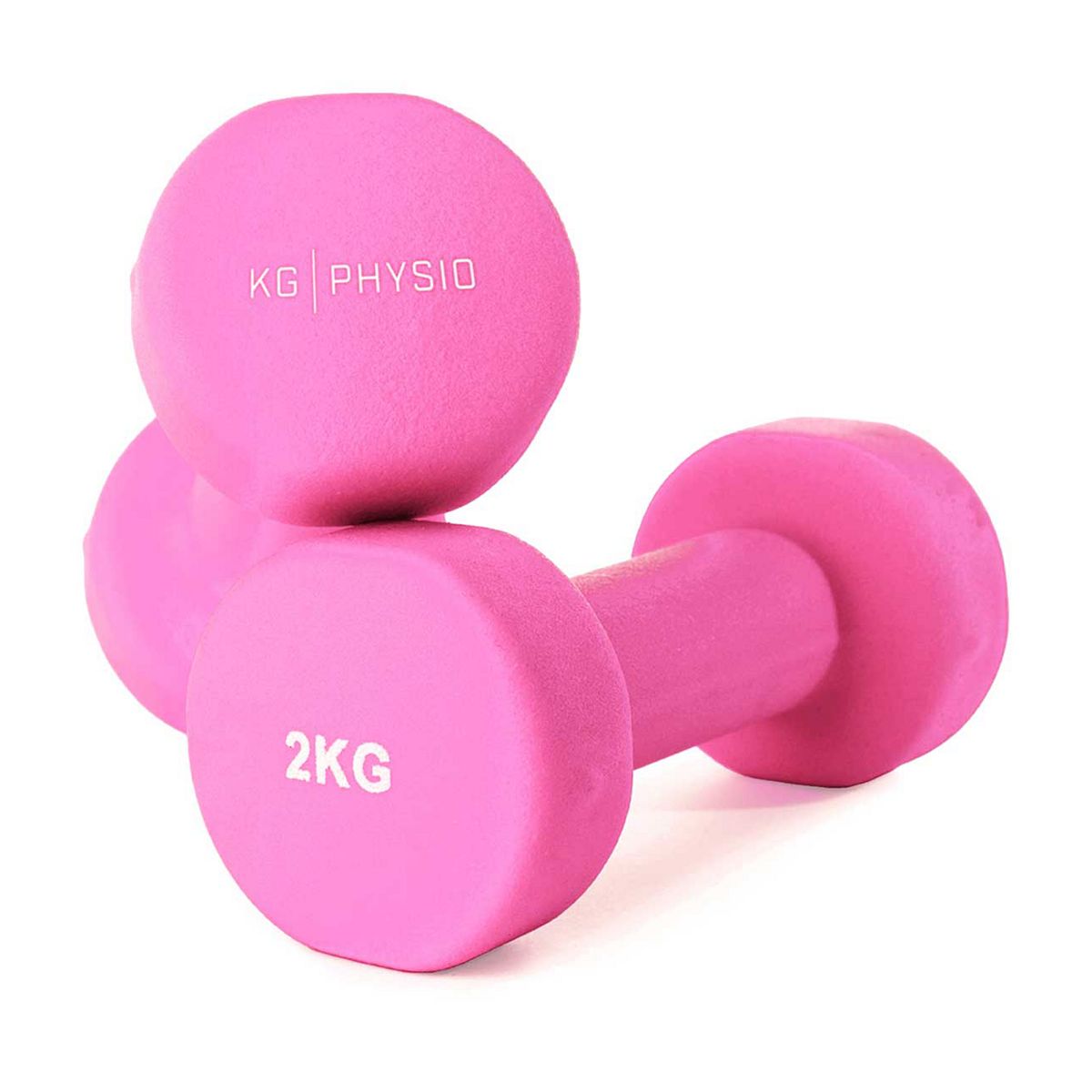 Kg Physio 2Kg Dumbbells Pink