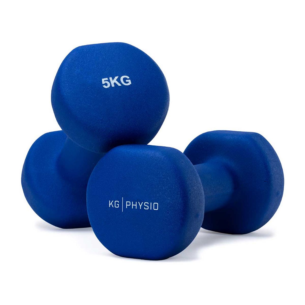 Kg Physio 5Kg Dumbbells Navy Blue
