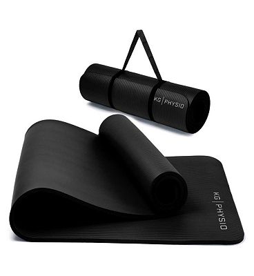KG Physio Yoga Mats 8mm Black