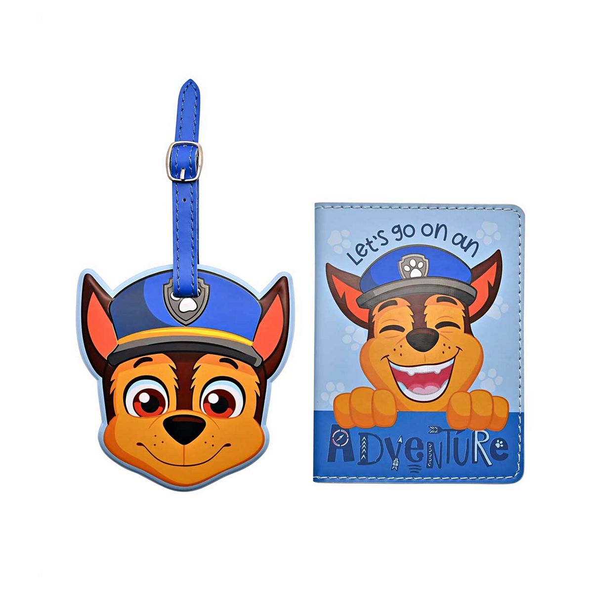 Paw Patrol Chase Passport And Luggage Tag