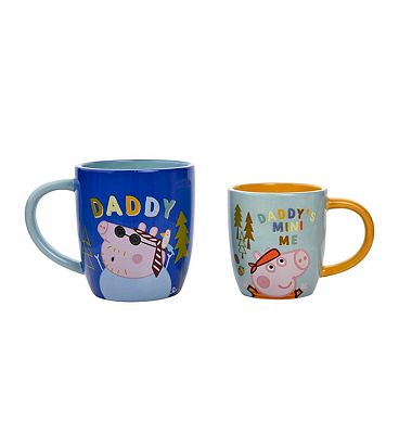 Peppa Pig Daddy & Me Mug Set