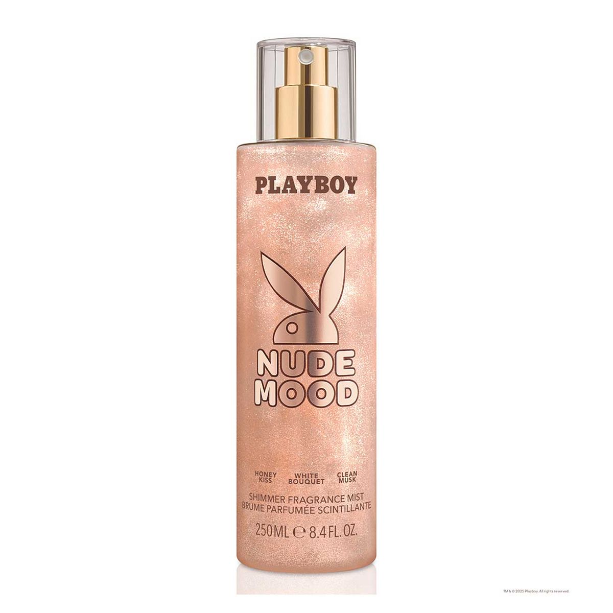 Playboy Nude Mood Shimmer Fragrance Mist250 ml, 250ml