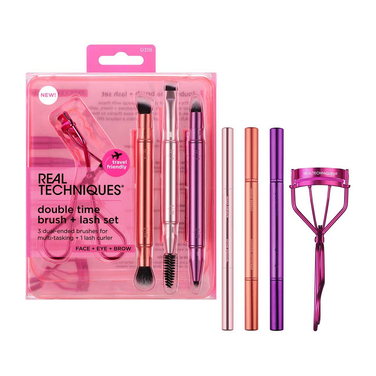 Real Techniques Double Time Brush Set