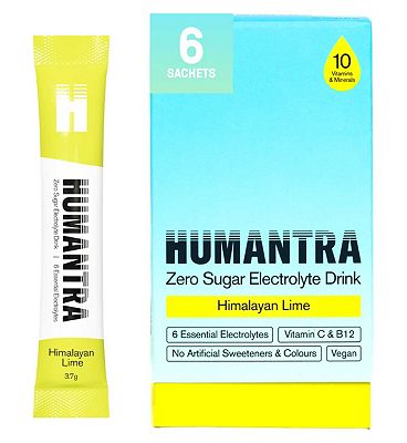 Humantra Himalayan Lime Electrolyte Powder 6 X 3.7g Sachets