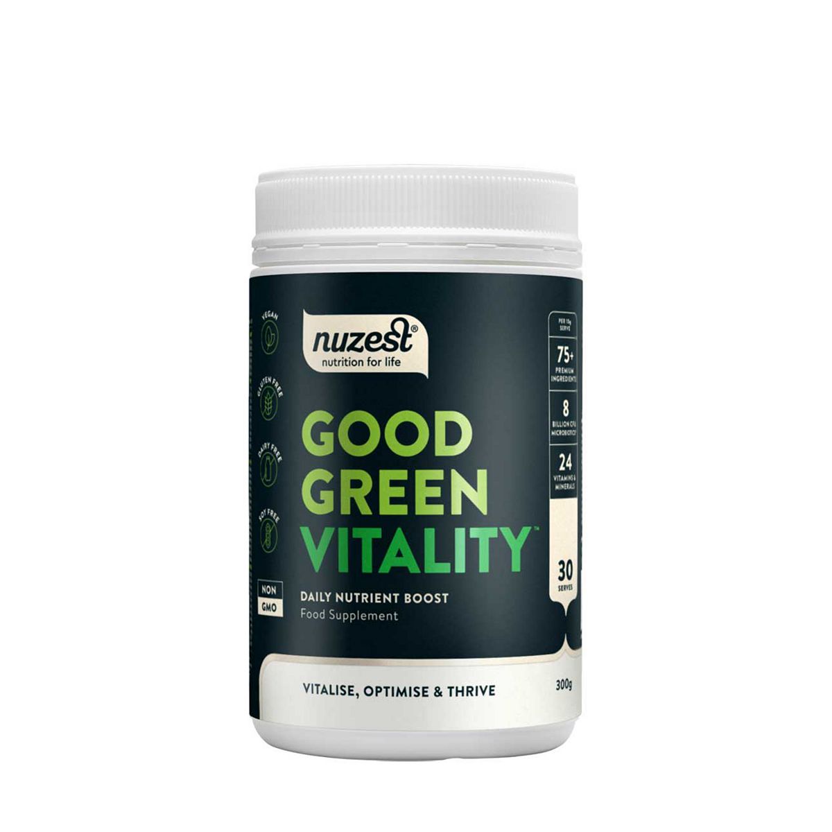 Nuzest Good Green Vitality Multinutrient Greens Powder 300G