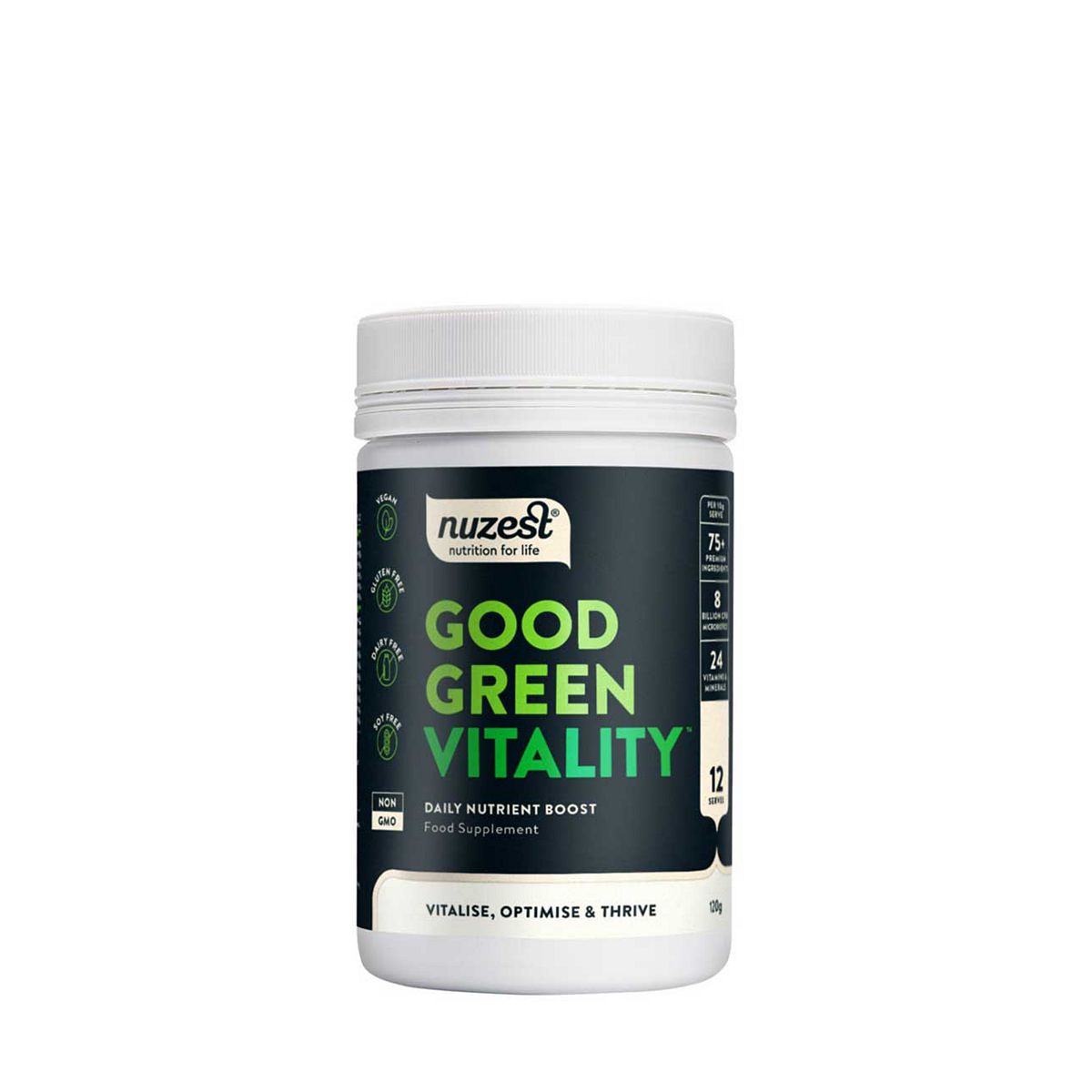 Nuzest Good Green Vitality Multinutrient Greens Powder 120G