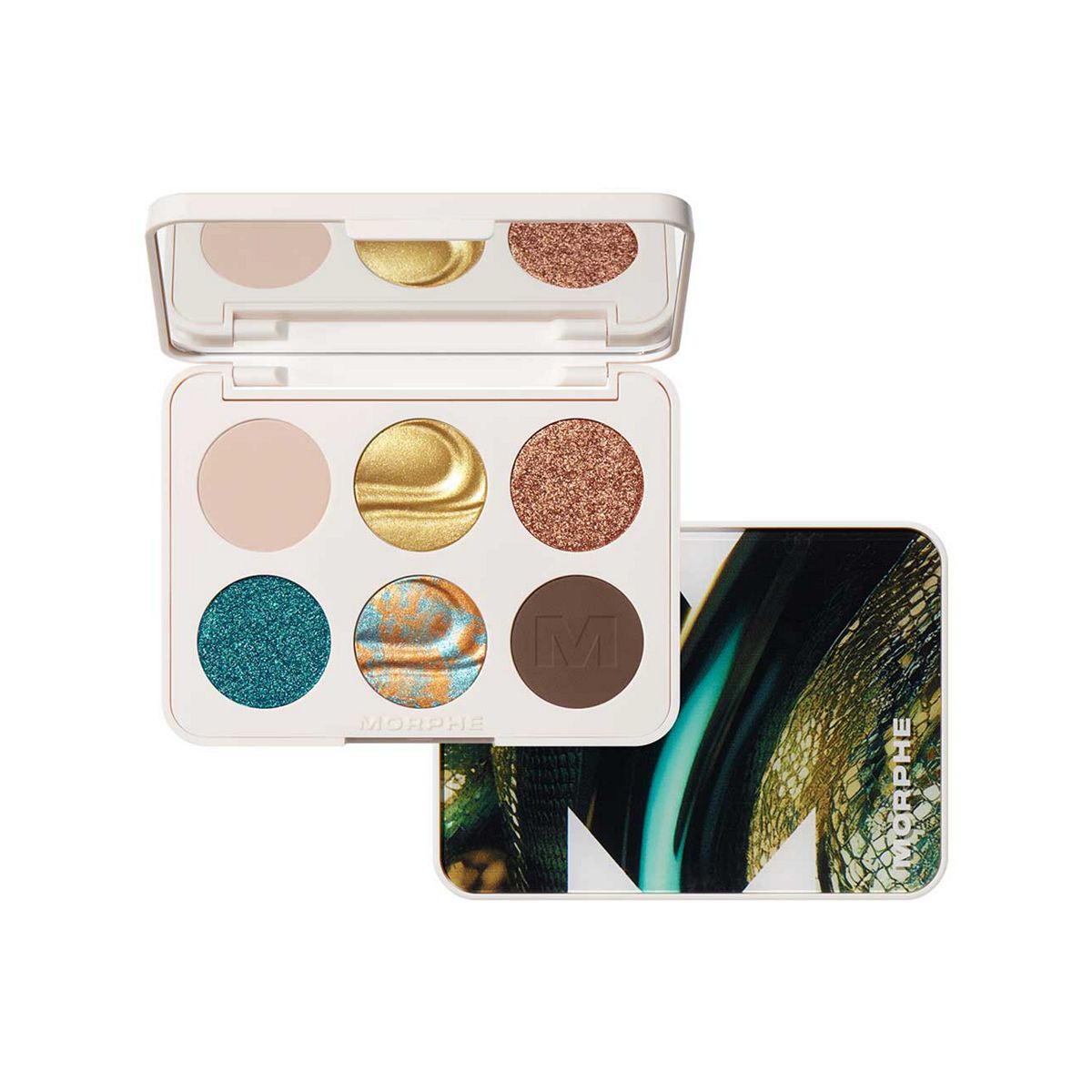 Morphe Python Code 6 Pan Eyeshadow Palette 7.5g