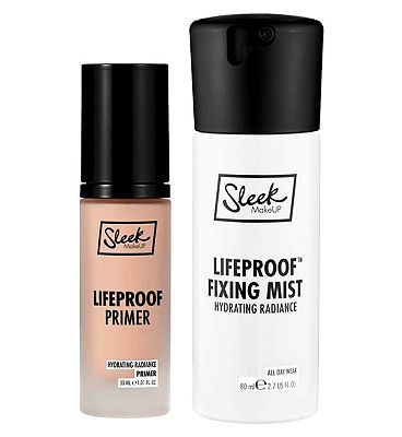 Sleek MakeUp Hydrating Radiance Primer & Fixing Spray Duo