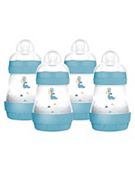 MAM Easy Start Anti Colic 160ml Baby Bottle Set 4pk - Blue