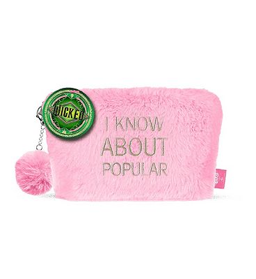 Wicked Glinda 'I Know About Popular' Cosmetic Bag