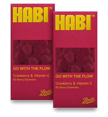 Click to view product details and reviews for Habi Go With The Flow Cranberry Vitamin C Gummies Bundle.
