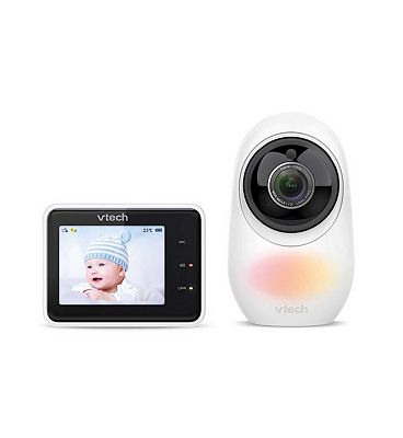 VTech 2.8 Inch Full HD Smart Video Baby Monitor White RM2751
