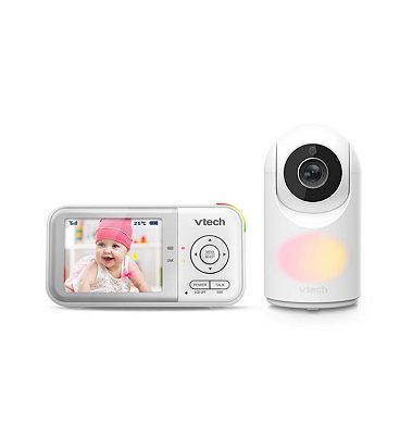 VTech 2.8 Inch Video Baby Monitor with Night Light White RM3263