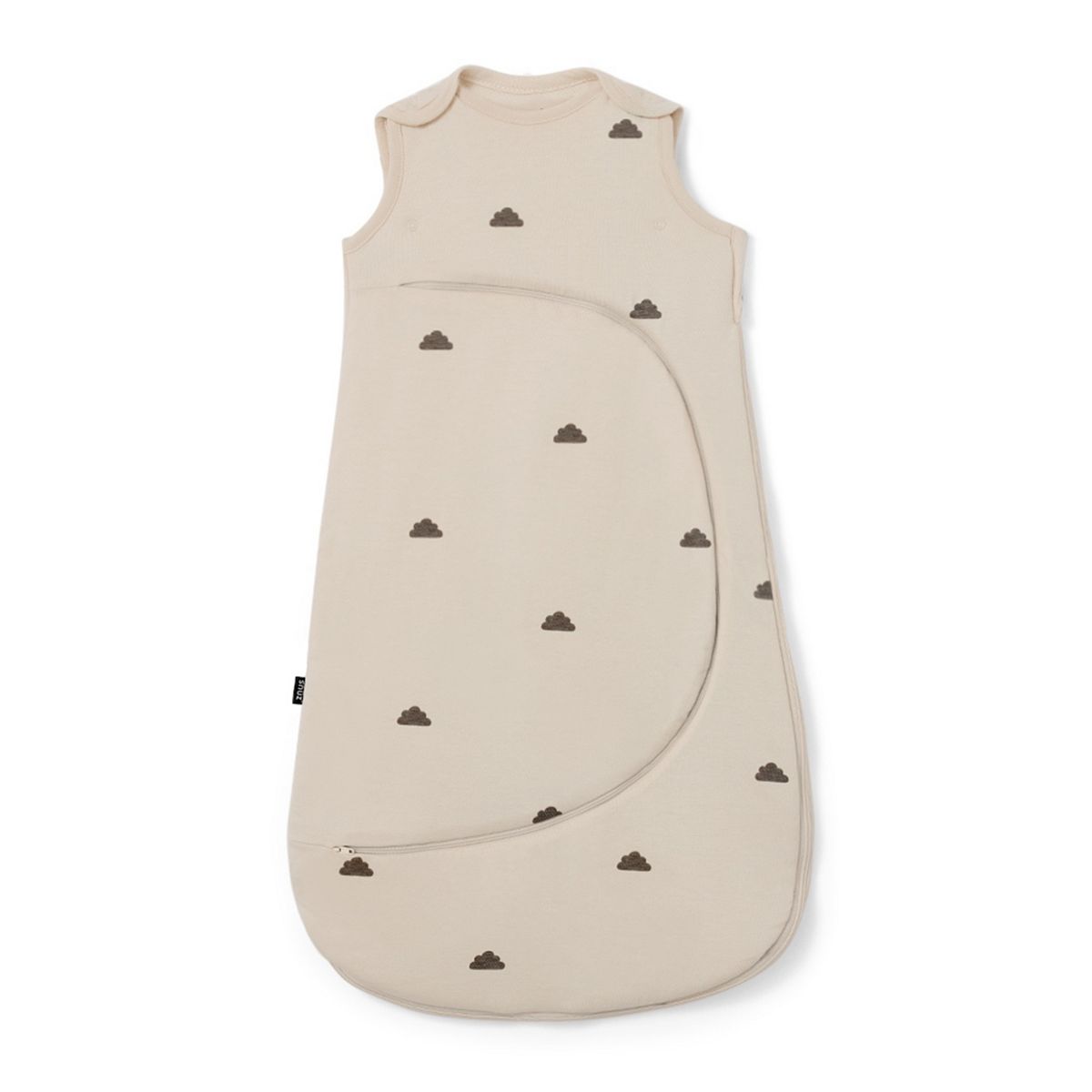 Snuz Pouch Baby Sleeping Bag 2.5 Tog Sand Cloud 0-6 Months