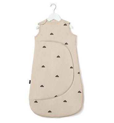 Snuz Snuzpouch Baby Sleeping Bag 2.5 Tog Sand Cloud 0-6 Months