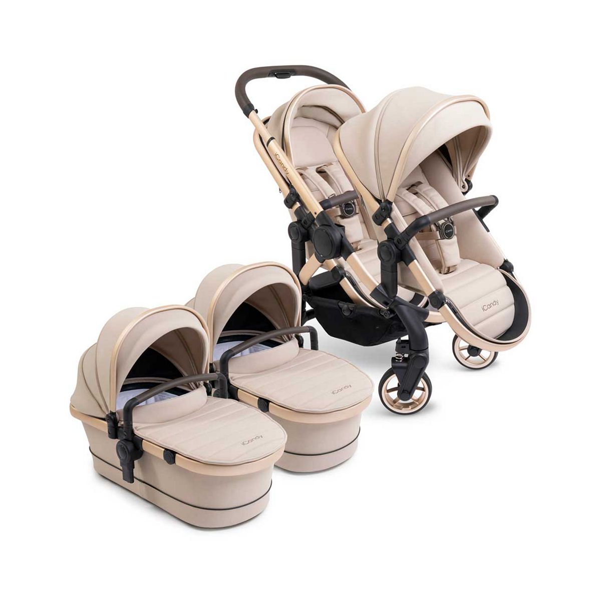 Icandy Peach 7 Biscotti Twin Bundle