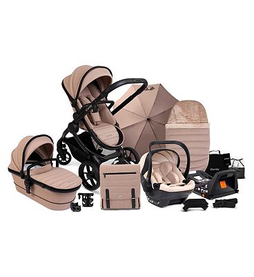 iCandy Peach 7 Cookie Travel System Bundle with Cocoon And Base