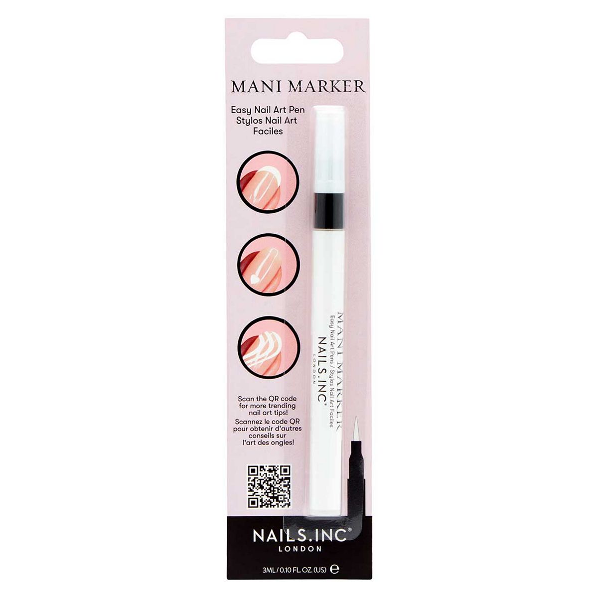 Nails Inc Nails. Inc Mani Marker Nail Art Pen White 3ml