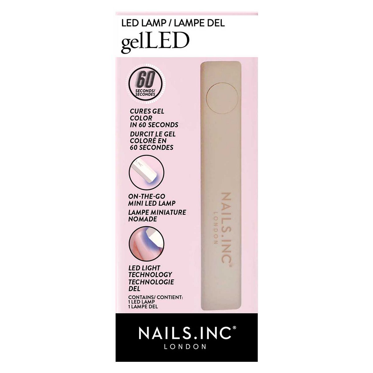 Nails Inc Nails. Inc Gelled On The Go Led Lamp - 16G