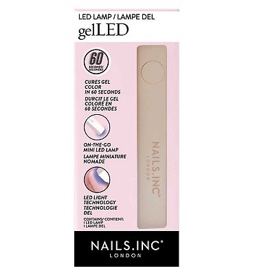 Click to view product details and reviews for Nails Inc Gelled On The Go Led Lamp 16g.