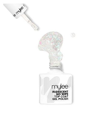 Click to view product details and reviews for Mylee Gel Polish Iridescent No Wipe Top Coat 10ml.