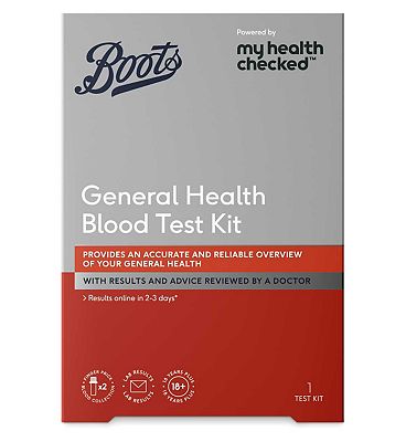 Boots General Health Blood Test Kit