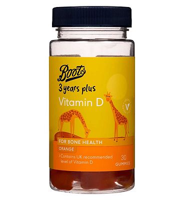 Boots 3 Years Plus Vitamin D Gummies 30s