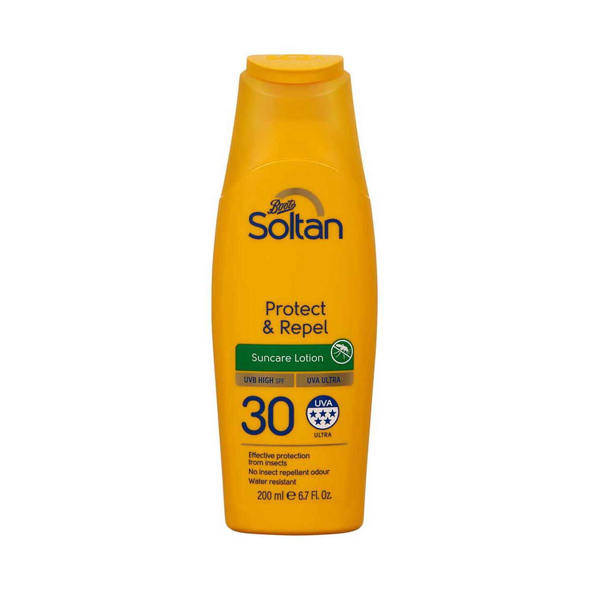 Soltan Protect & Repel Suncare Lotion Spf30200 ml, 200ml