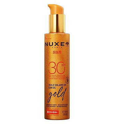 Nuxe Sun Oil Gold Shimmer High Protection SPF30 150ml
