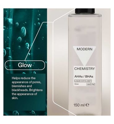 Boots Modern Chemistry Glow Exfoliating AHA/BHA Toner 150ml (4)