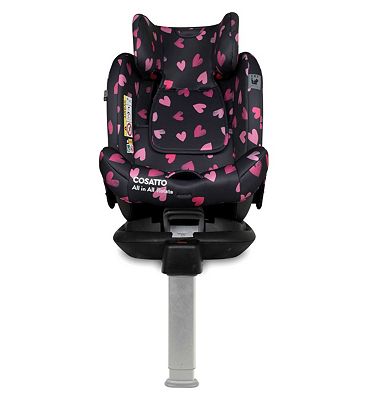 Cosatto All in All Rotate 360 Car Seat Charcoal Lighthearted