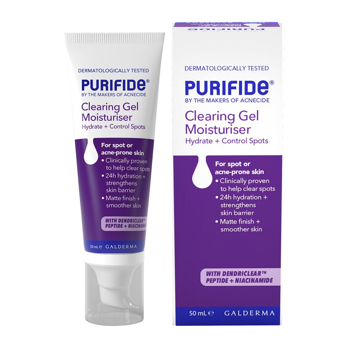 Purifide Clearing Gel Moisturiser 50ml