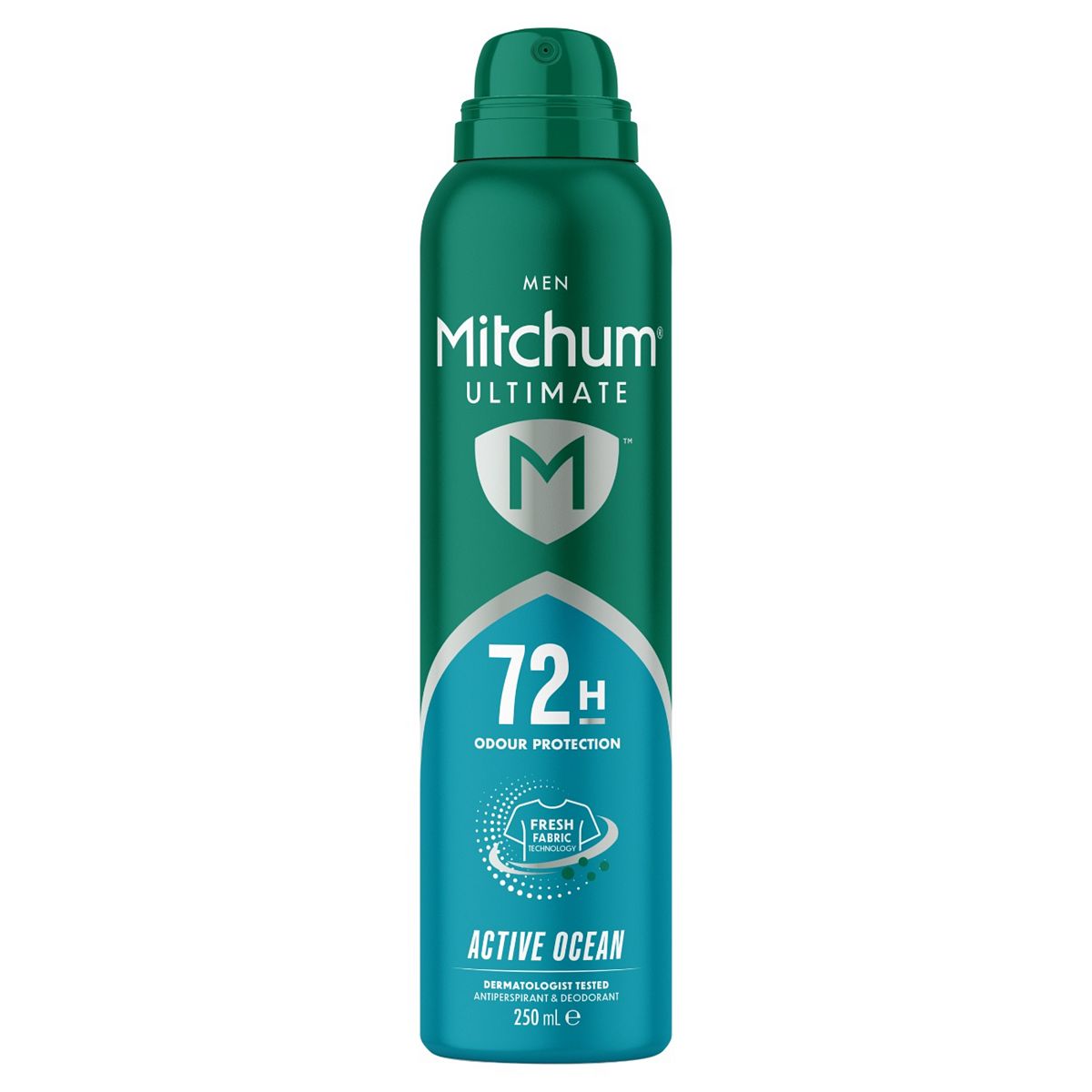 Mitchum Ultimate 72H Spray Active Ocean Antiperspirant Deodorant250 Ml, 250Ml