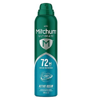 Mitchum Men Ultimate 72H Anti Perspirant Deodorant Active Ocean 250ml