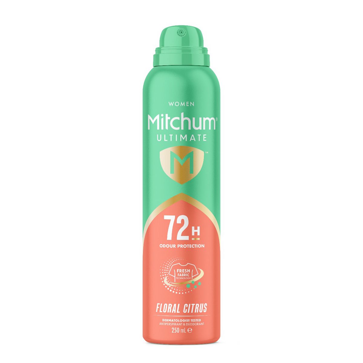 Mitchum Ultimate 72H Spray Floral Citrus Antiperspirant Deodorant250 Ml, 250Ml