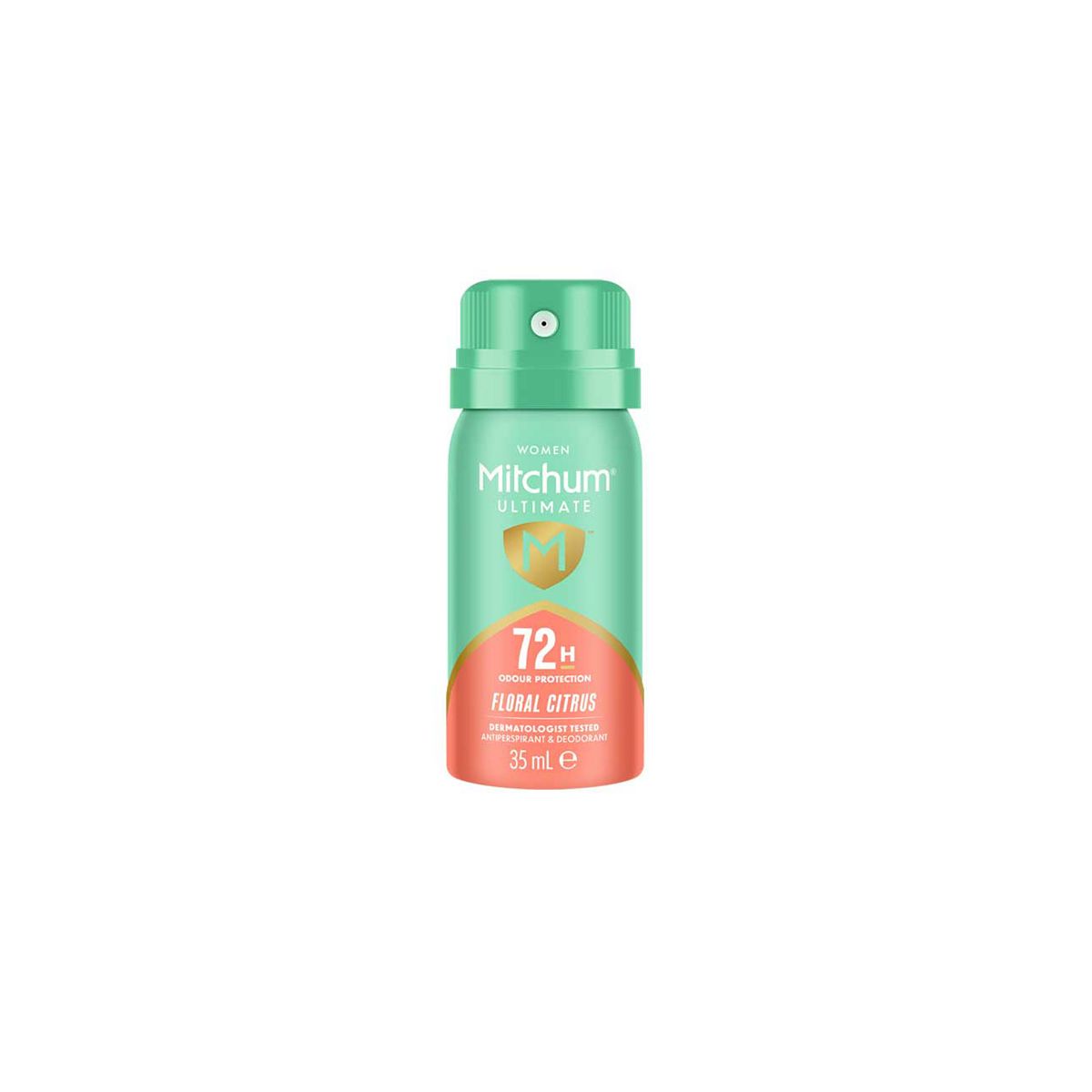 Mitchum Ultimate 72H Travel Spray Floral Citrus Antiperspirant Deodorant 35Ml