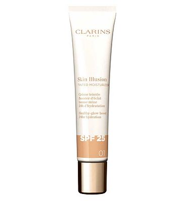 Clarins Skin Illusion Tinted Moisturiser SPF25 01 40ml 01