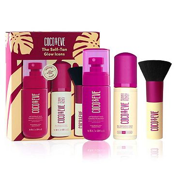 Coco & Eve Sunny Honey The Glow Up Tan Icons Kit
