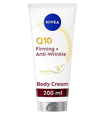 NIVEA Q10 Firming + Anti-Wrinke Body Neck & Chest Cream Moisturiser 200ml
