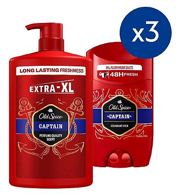 Old Spice Captain Regime Bundle