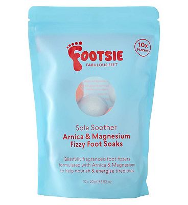 Click to view product details and reviews for Footsie Sole Soother Fizzy Foot Soaks 10x Fizzers.