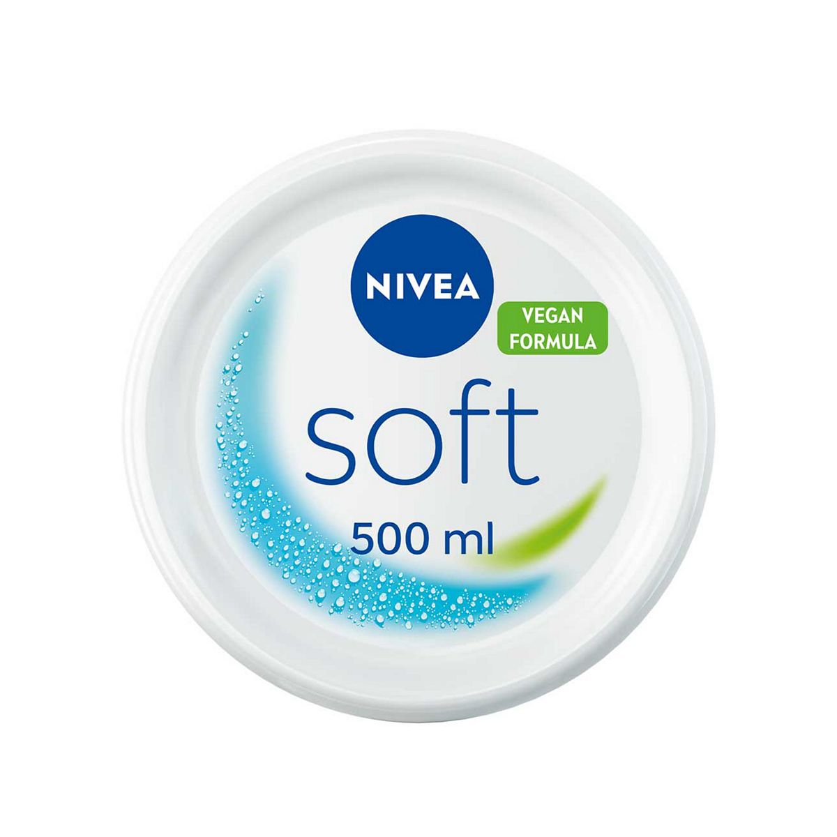 Nivea Soft Moisturiser For Face Hand & Body 500Ml