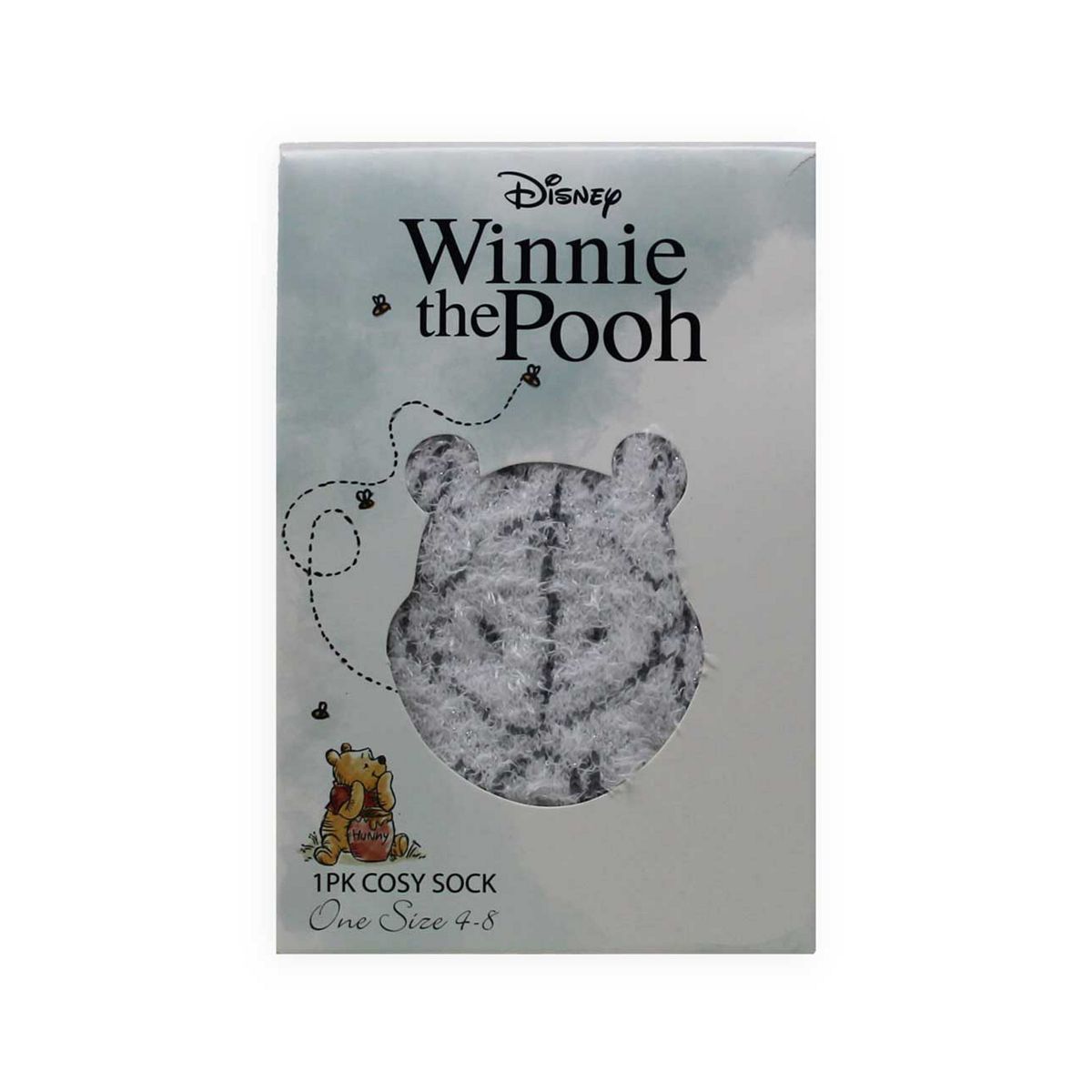 Disney Ladies Winnie The Pooh Cosy Sock - Size 1