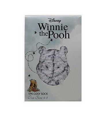 Disney Winnie The Pooh Ladies Cosy Sock 1 Pack