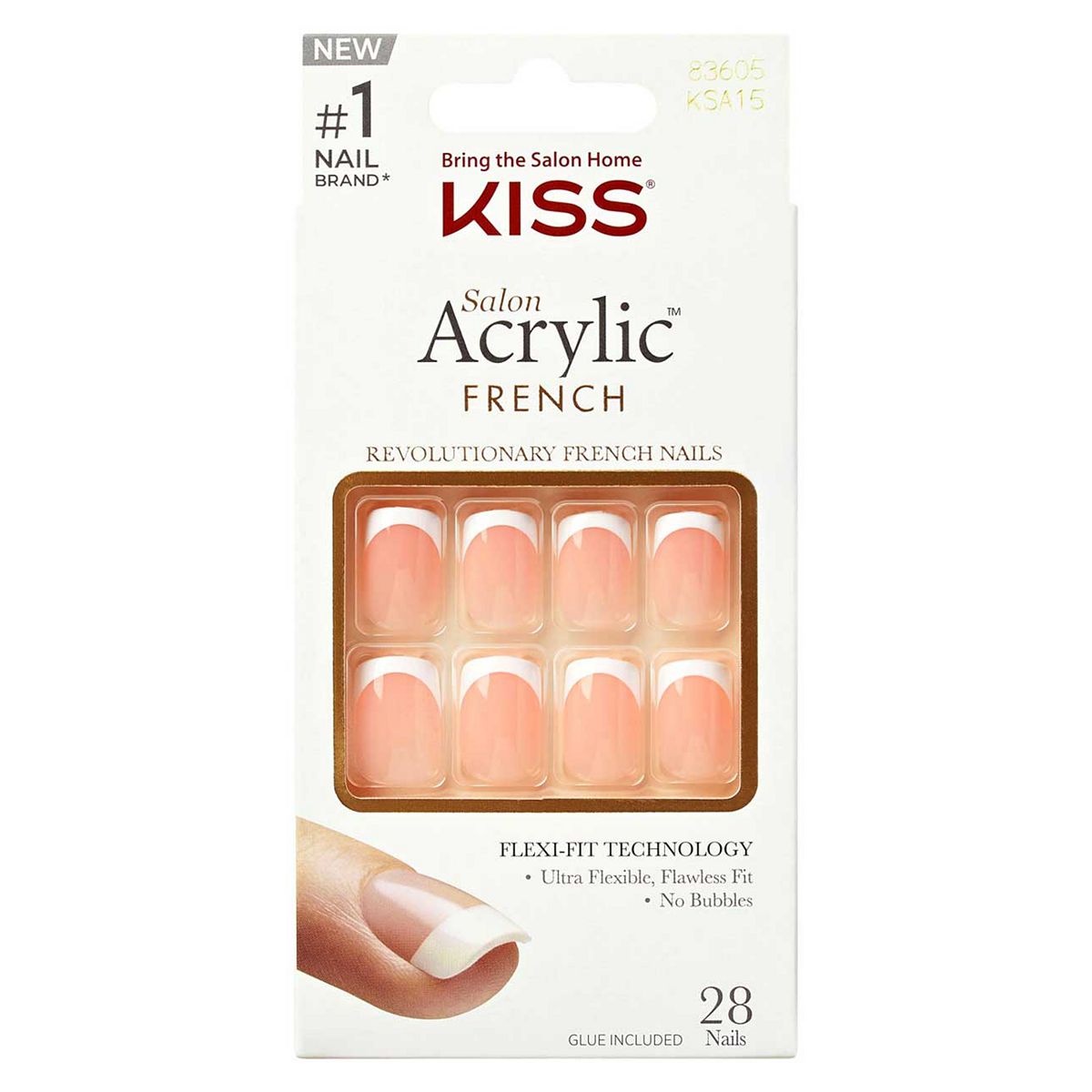 Kiss Salon Acrylic Kit Nail Bonjour 31S